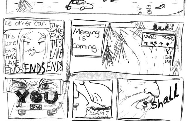Art: Gandalf Comic Strip by Grimmiechan