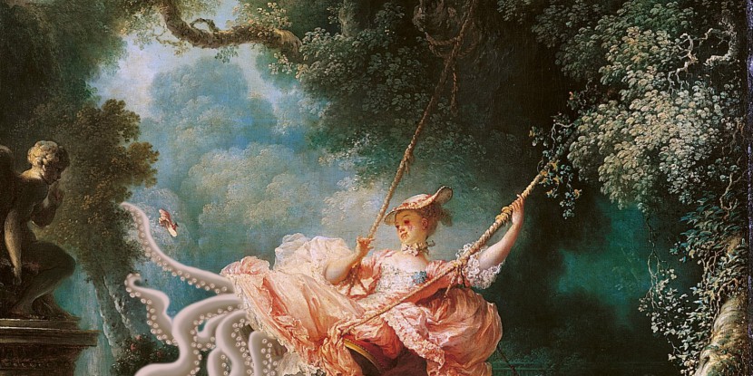 Art: Photoshop of The Swing Painting by Grimmiechan