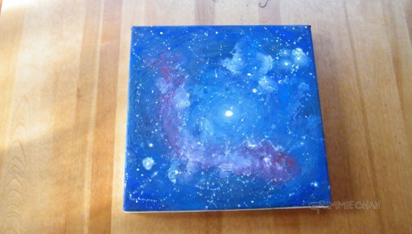 Art: Galaxy Painting by Grimmiechan