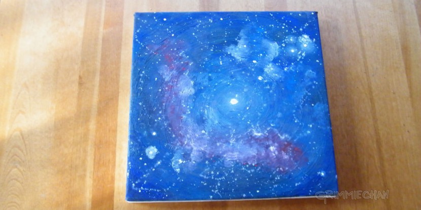 Art: Galaxy Painting by Grimmiechan