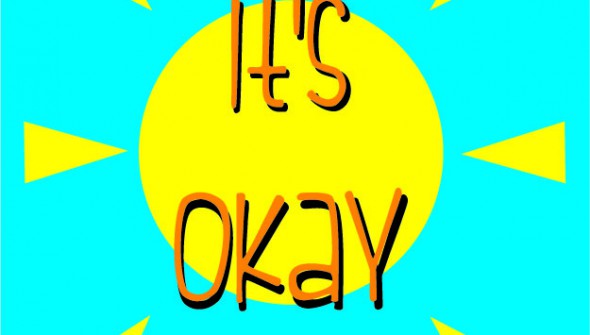 Art: Typography - It's okay by Grimmiechan