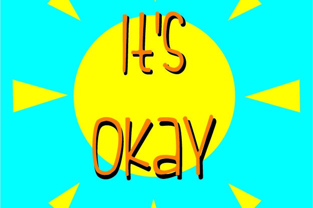 Art: Typography - It's okay by Grimmiechan