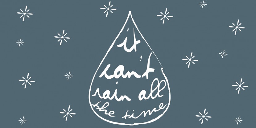 Art: Wallpaper - It Can't Rain All the Time by Grimmiechan