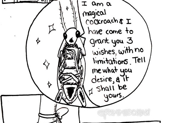 Art: Comic - Cockroach by Grimmiechan