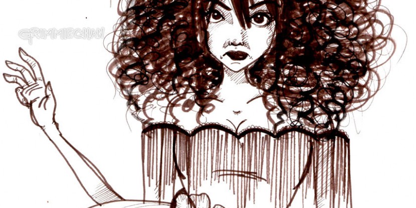Art: Afro by Grimmiechan