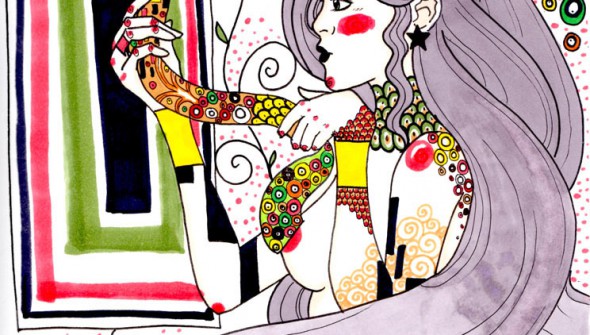 Art: Klimtesque by Grimmiechan